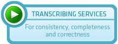 Try our professional transcribing services